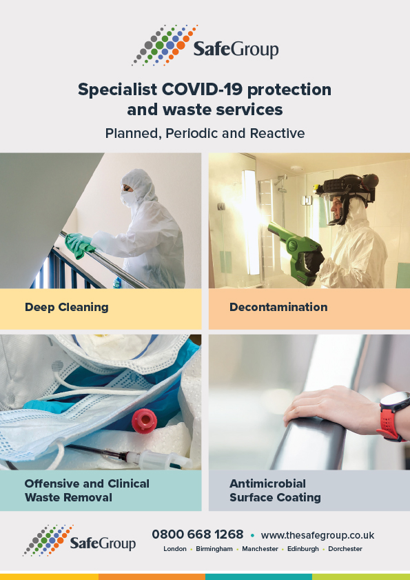 COVID-19 Cleaning and Disinfecting Your Facility Poster - Compliance Poster  Company