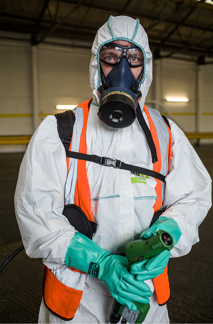 Cleaning and Decontamination Covid-19 - SafeGroup-©Guardian-Sean Smith