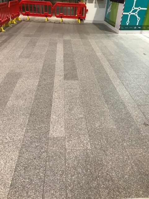 Floor deep clean – London Bridge Station - after