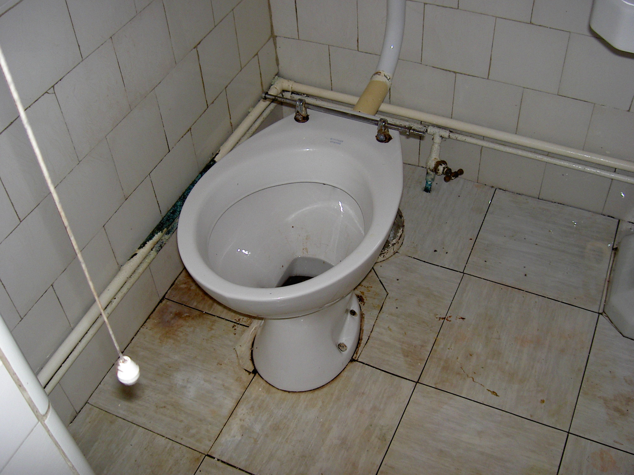 Hygienic deep clean toilet - after