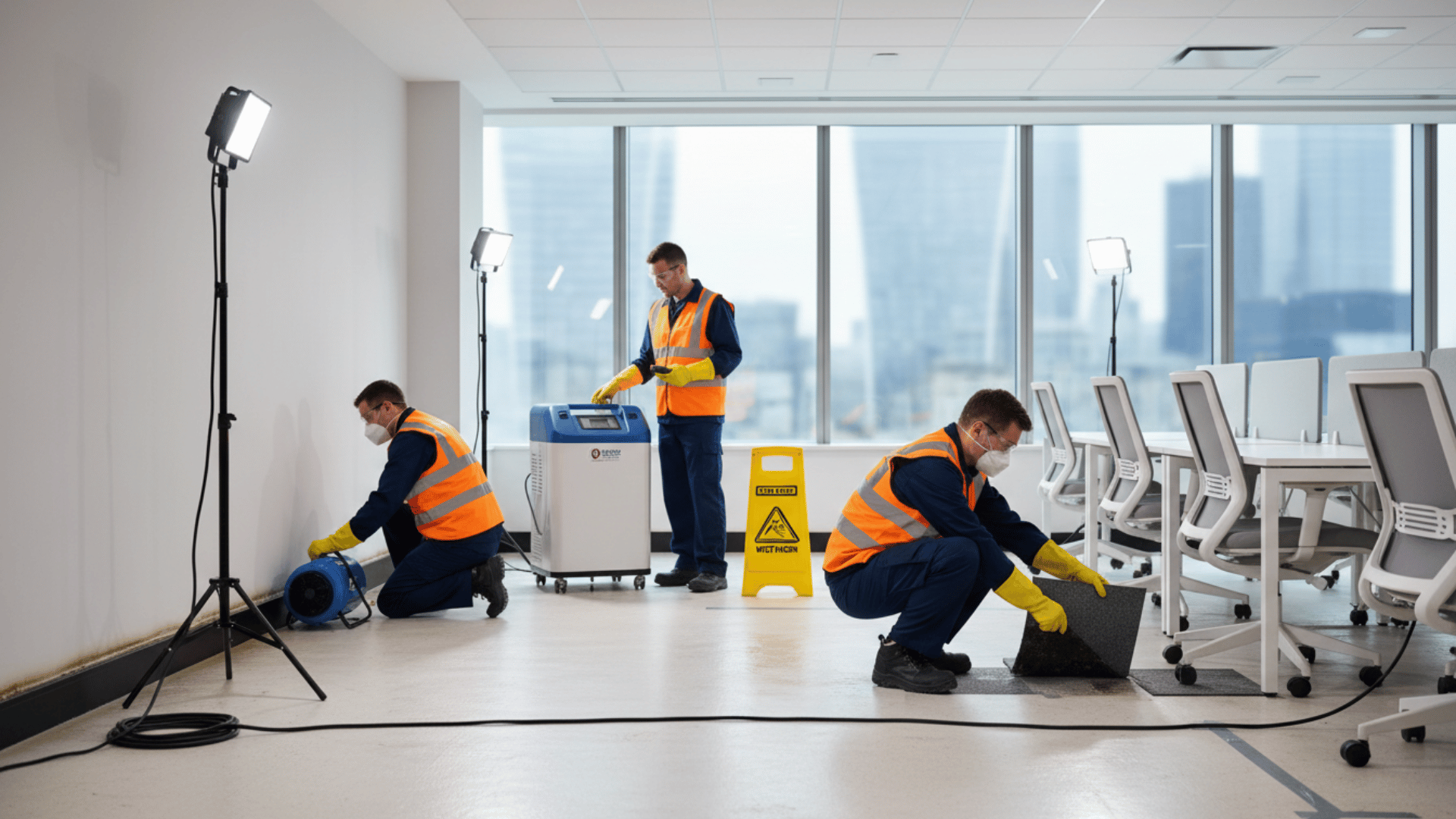 Flood Damage and Emergency Water Extraction in Leicester
