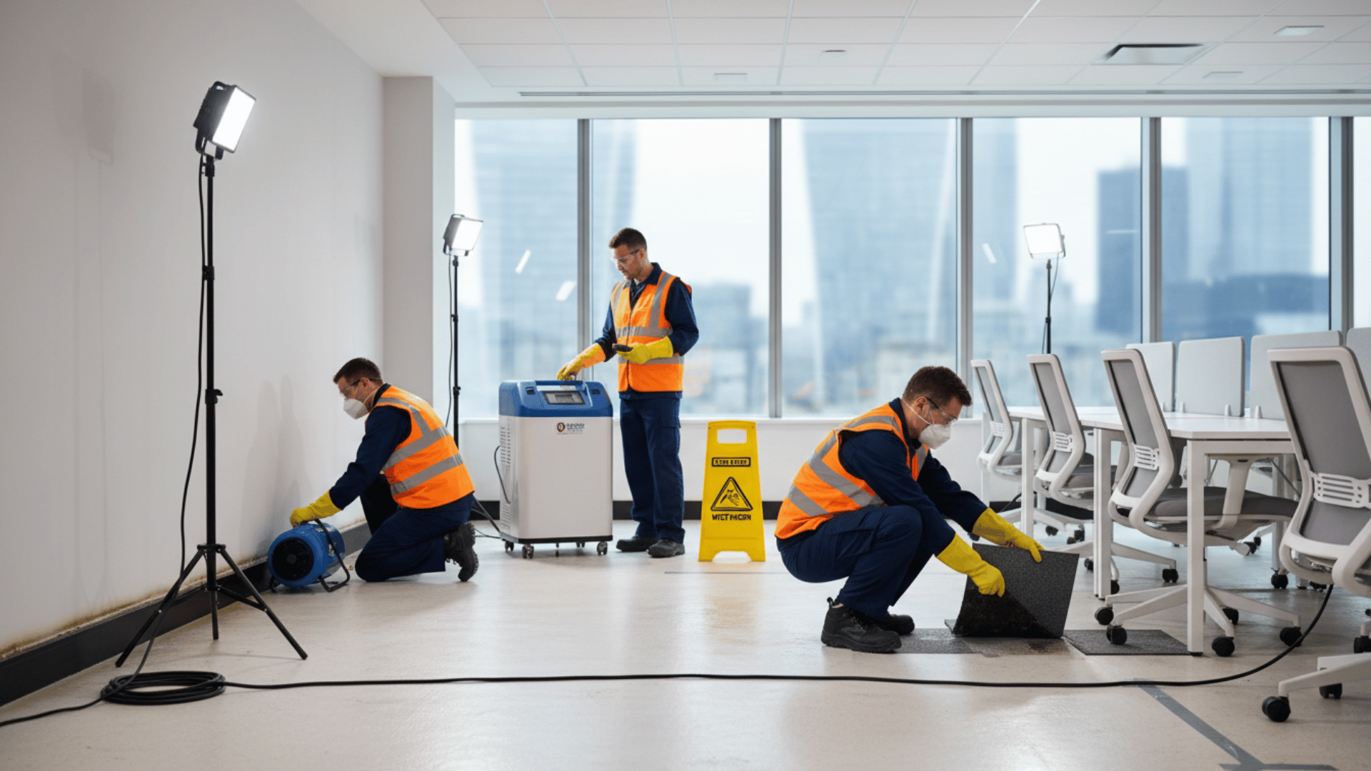 Flood Damage and Emergency Water Extraction in Manchester