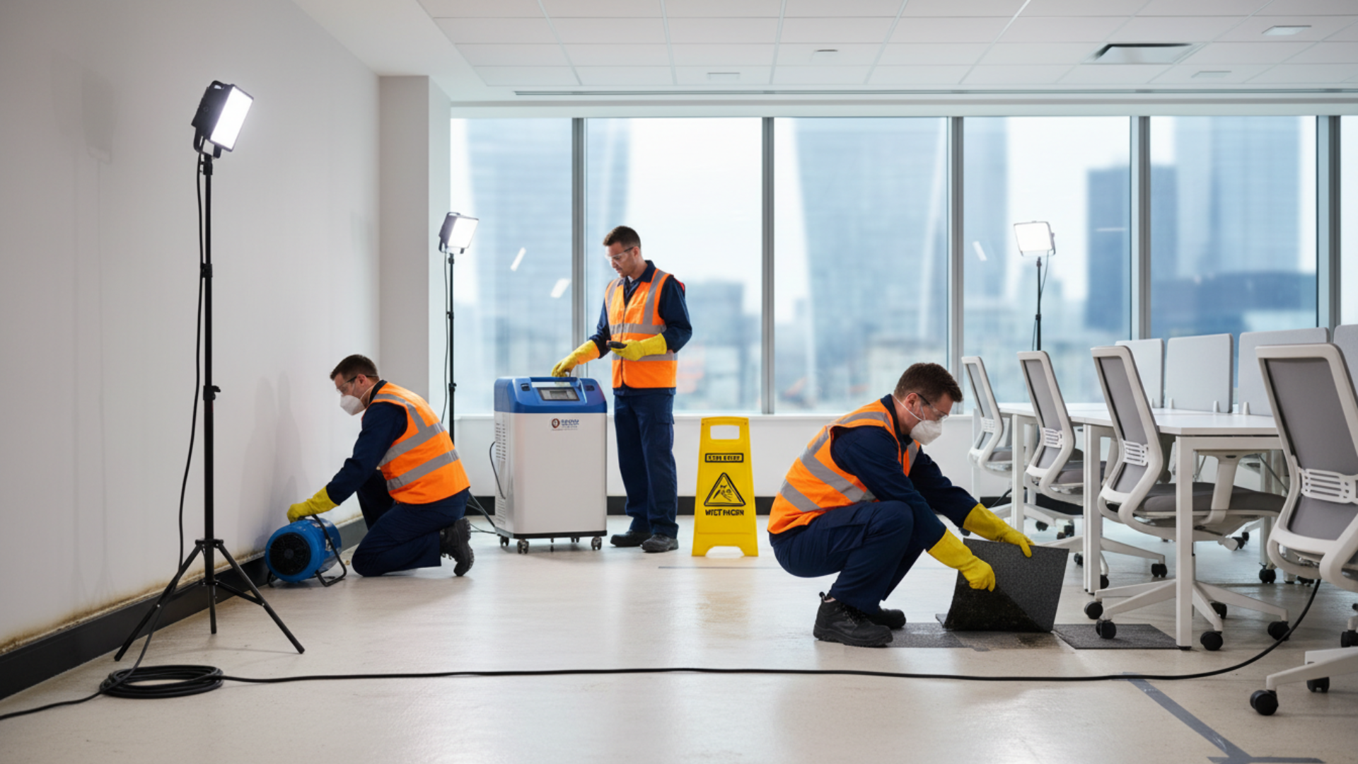 Flood Damage and Emergency Water Extraction in Newport